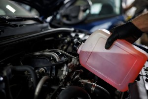 Замена антифриза